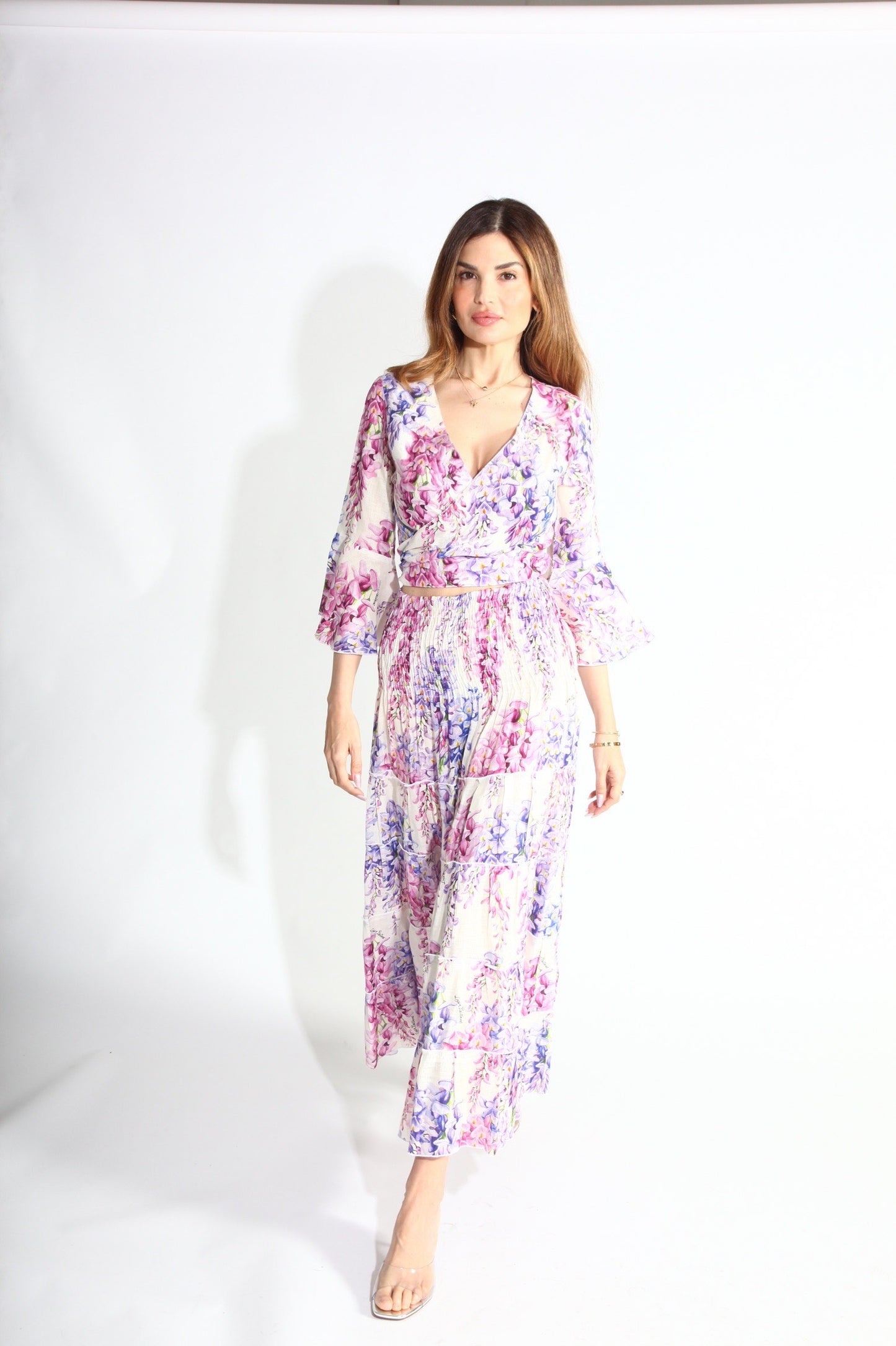 COMPLETO LINO FLORA LUISA POSITANO